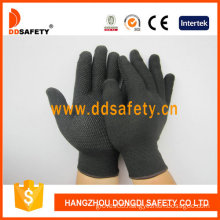 Nylon /Polyester Gloves with Seamless and PVC Gloves (DKP419)